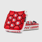 Pin Seeker Red Shell Large Mallet Putter Cover
