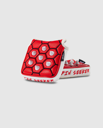 Red Shell Large Mallet Putter Cover