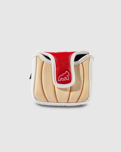 Red Shell Large Mallet Putter Cover