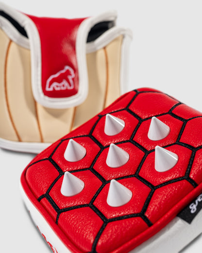 Red Shell Large Mallet Putter Cover
