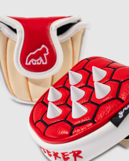 Red Shell Mid Mallet Putter Cover