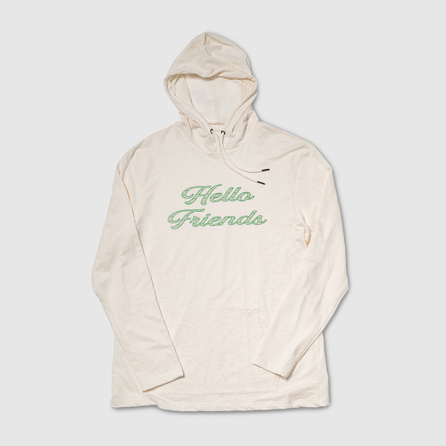 Hello Friends Pattern Hoodie