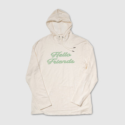 Hello Friends Pattern Hoodie