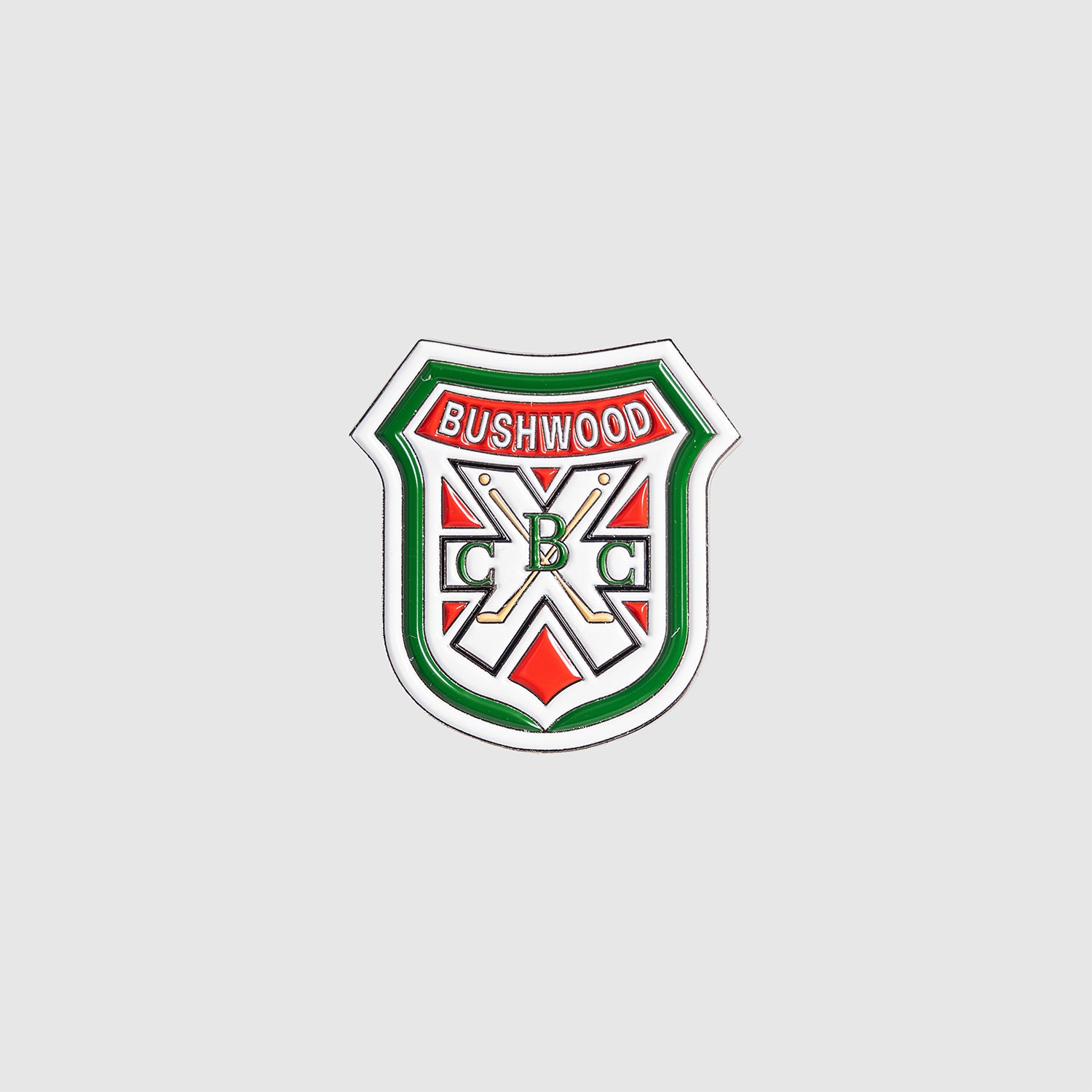 Bushwood Enamel Marker