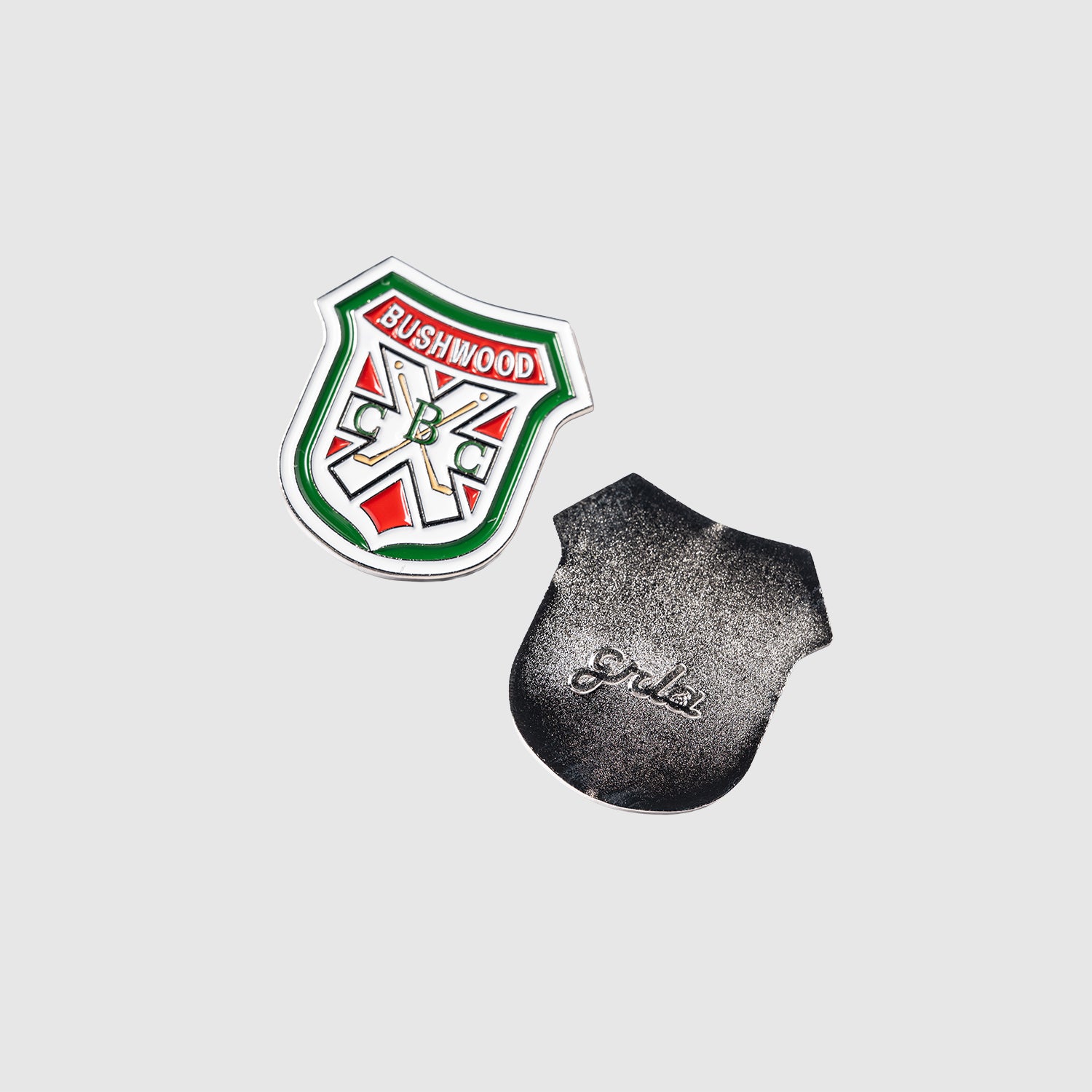Bushwood Enamel Marker