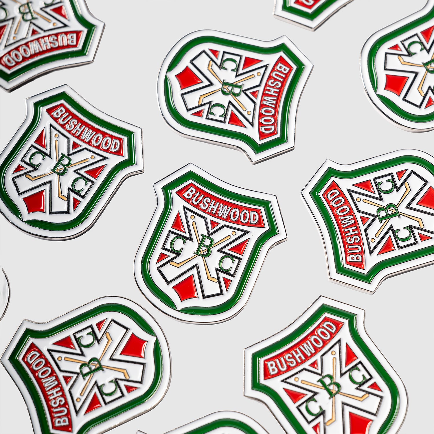 Bushwood Enamel Marker