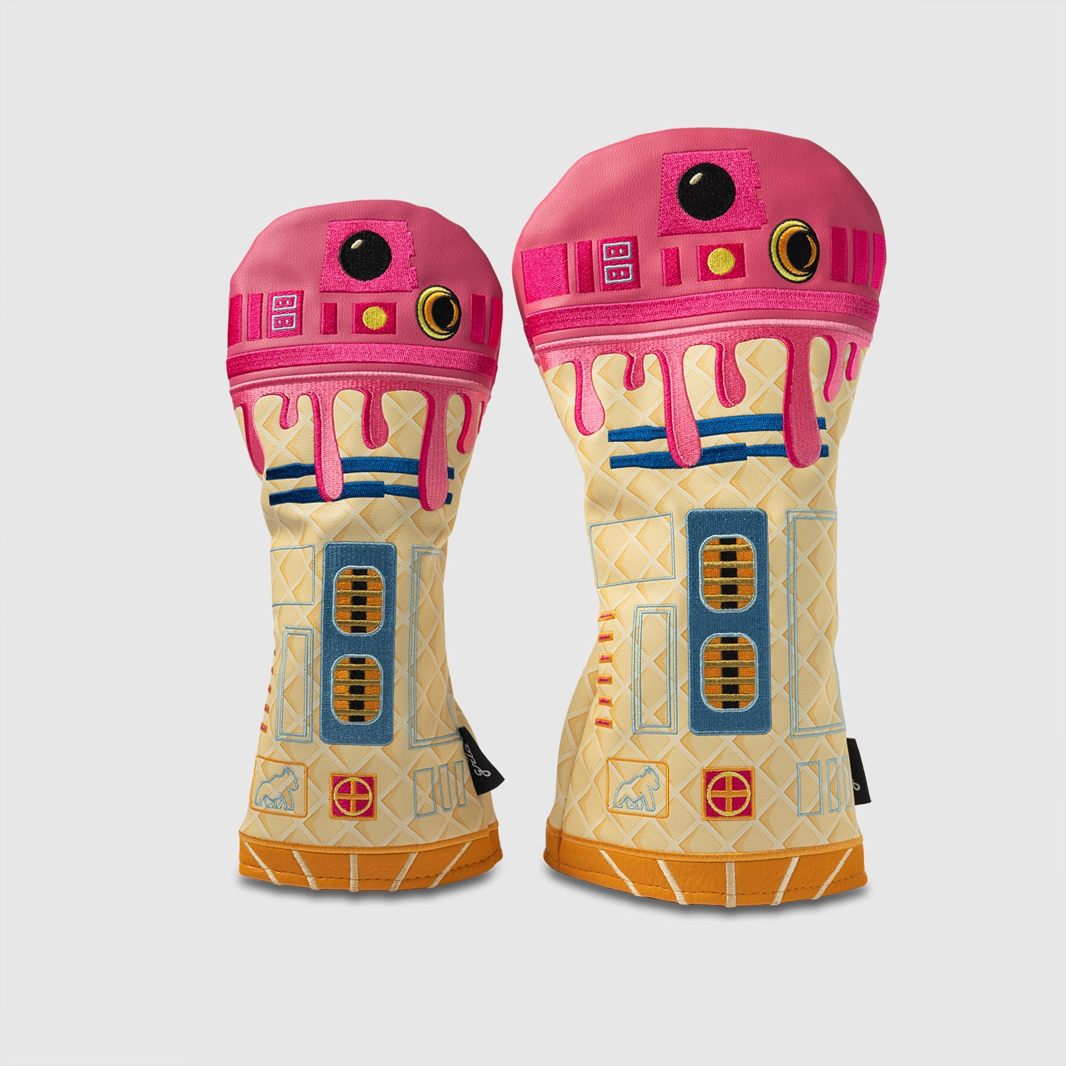 Pink Ice Cream Robot