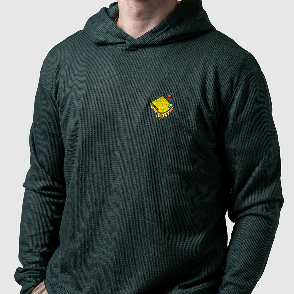 Azalea Waffle Knit Hoodie
