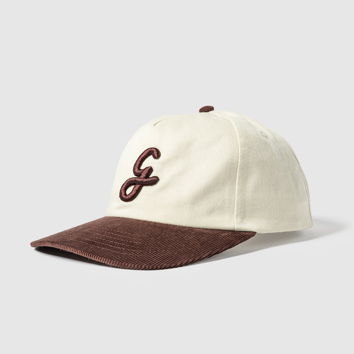 Ruth Cord Hat - Brown