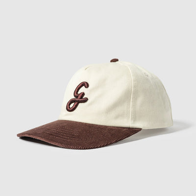 Ruth Cord Hat - Brown