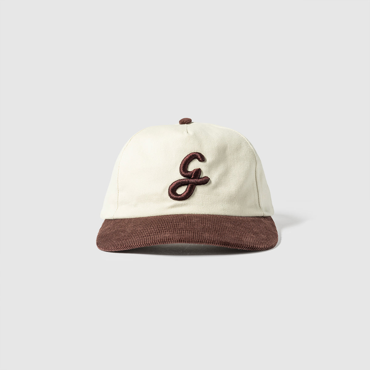 Ruth Cord Hat - Brown