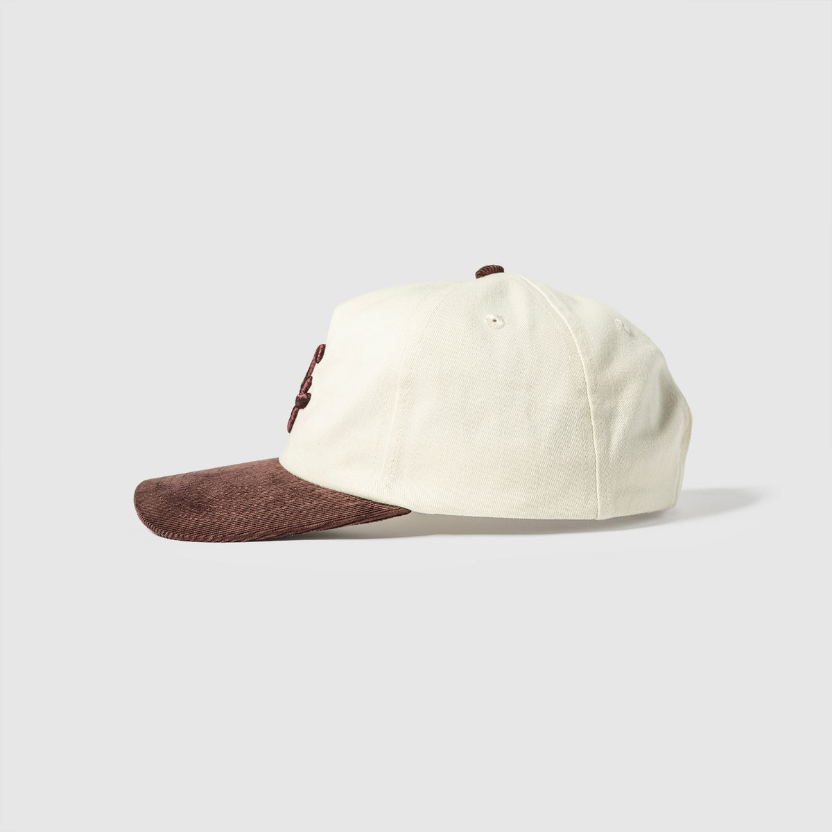 Ruth Cord Hat - Brown