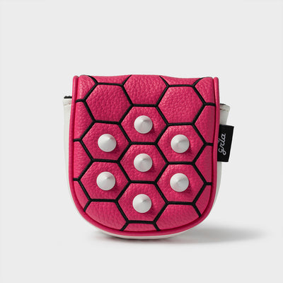Pink Shell Square Center Shaft Putter Cover