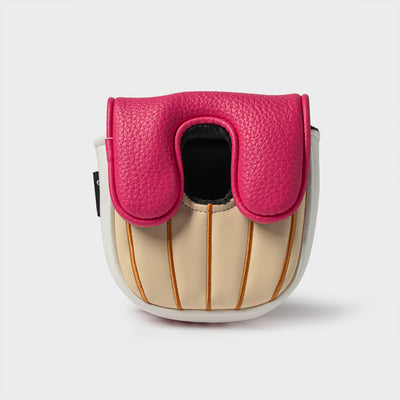 Pink Shell Square Center Shaft Putter Cover