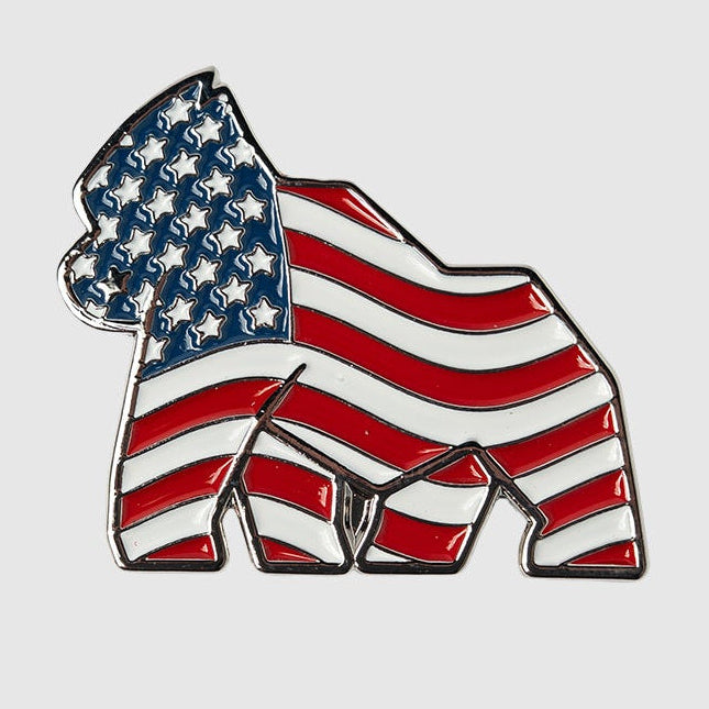 American Flag Gorilla Ball Marker
