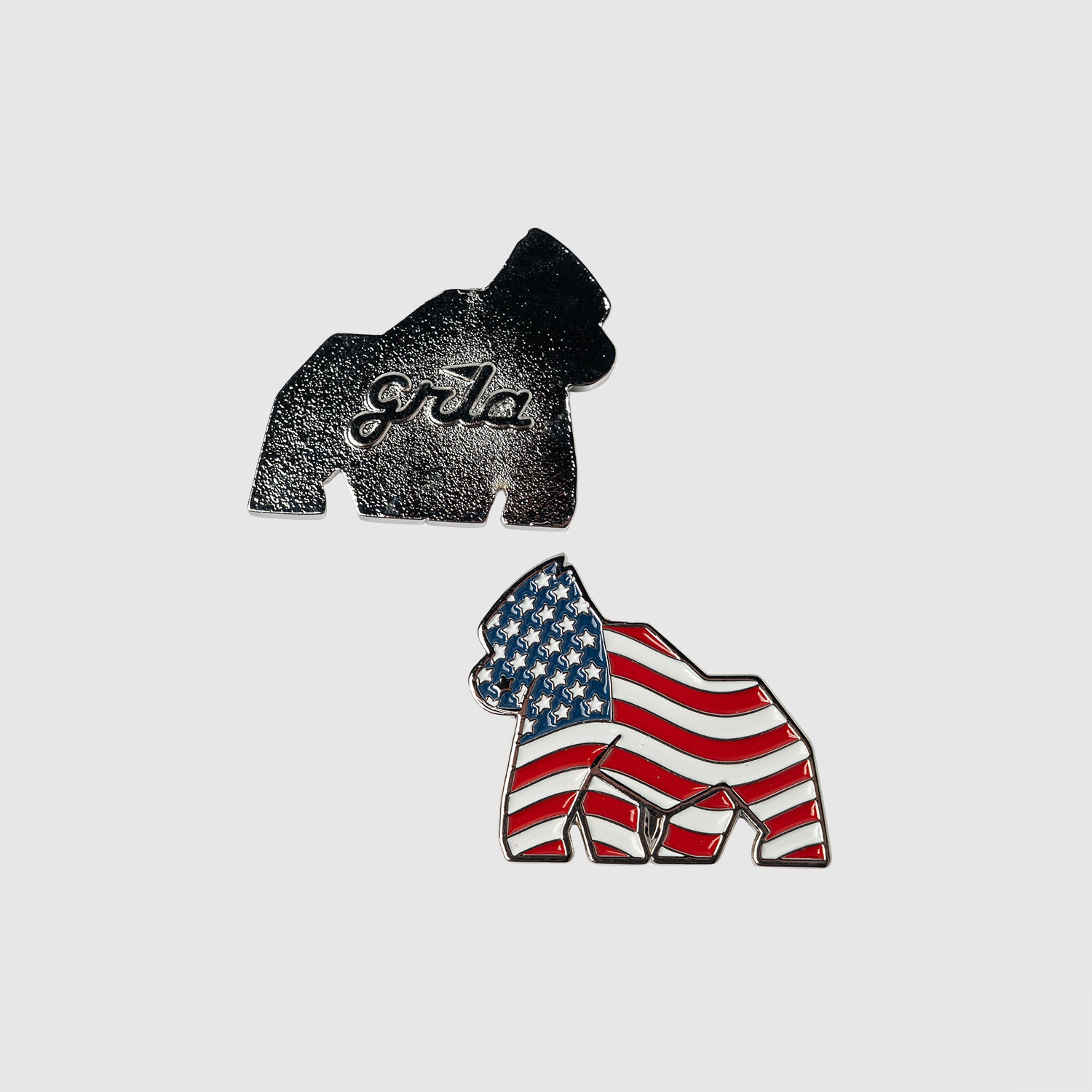 American Flag Gorilla Ball Marker