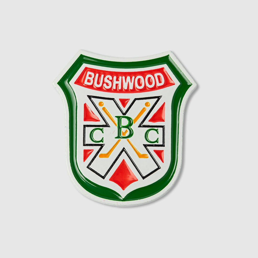 Bushwood Enamel Marker