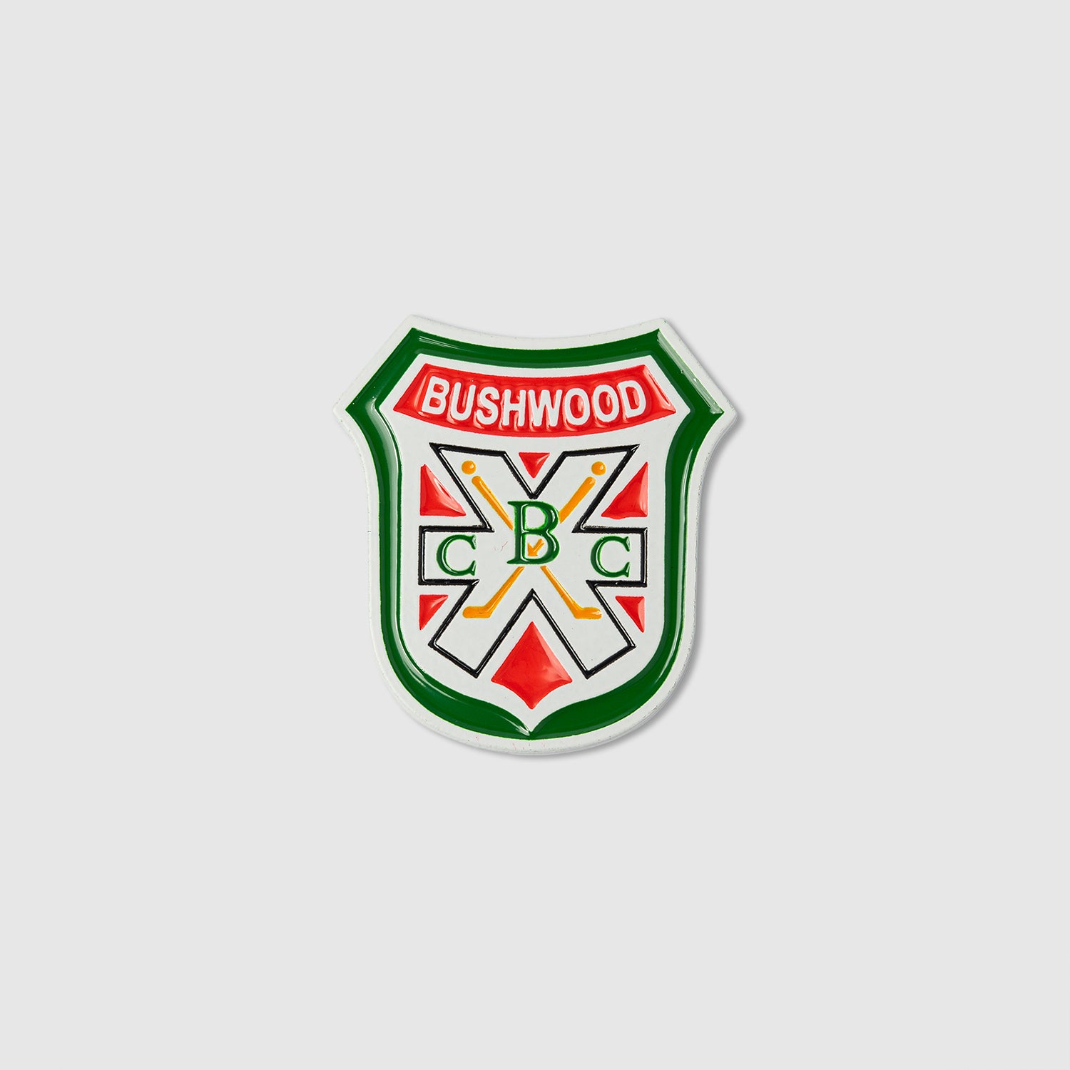Bushwood Enamel Marker