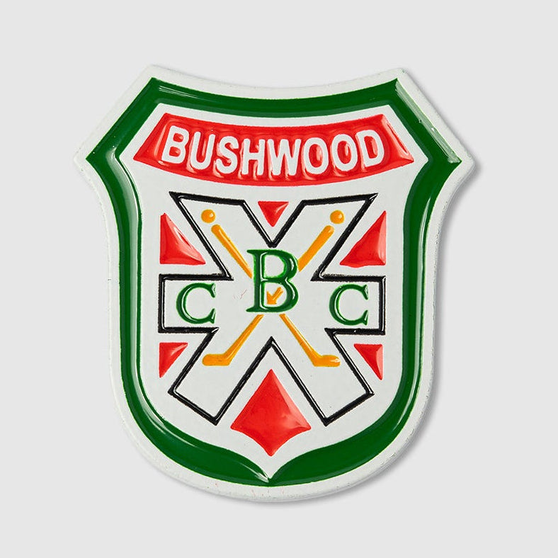 Bushwood Enamel Marker