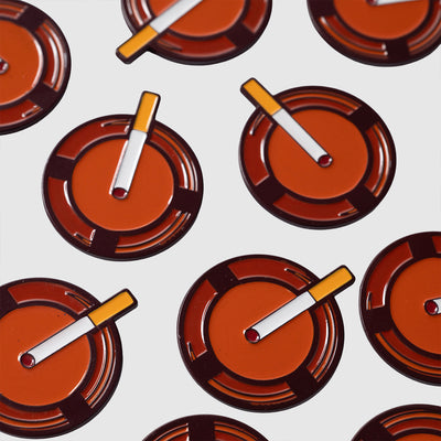 Retro Ashtray Ball Marker