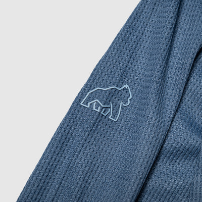 Signature Waffle Hoodie - Ocean
