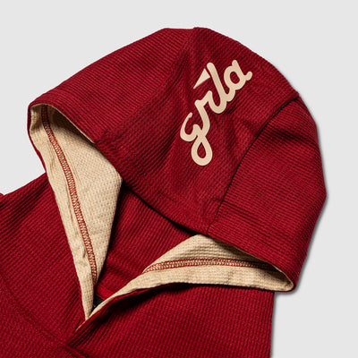 Signature Waffle Hoodie - Ember