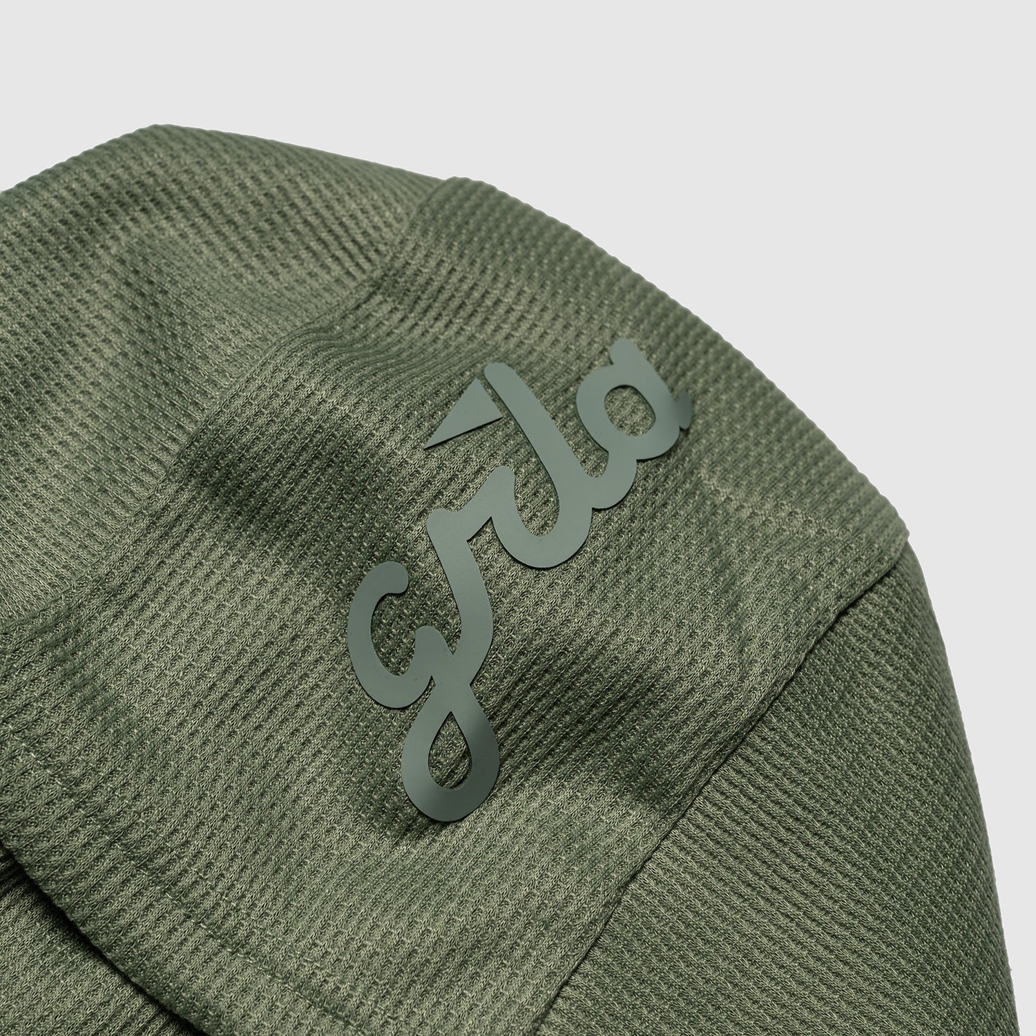 Signature Waffle Hoodie - Olive