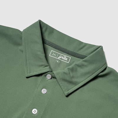 Players Knit Polo- Sage