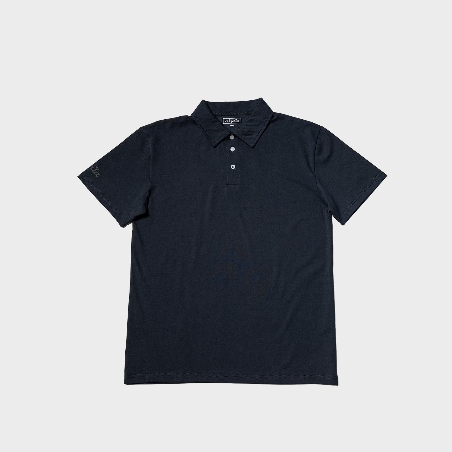 Players Knit Polo - Midnight