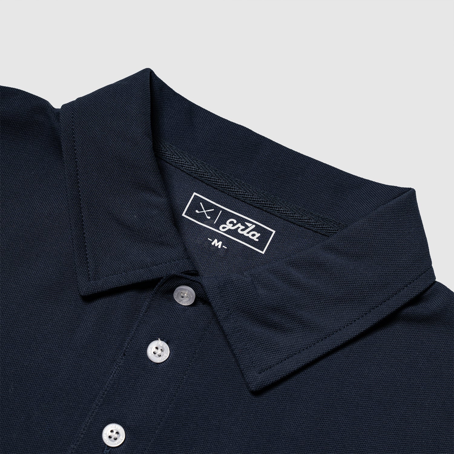 Players Knit Polo - Midnight