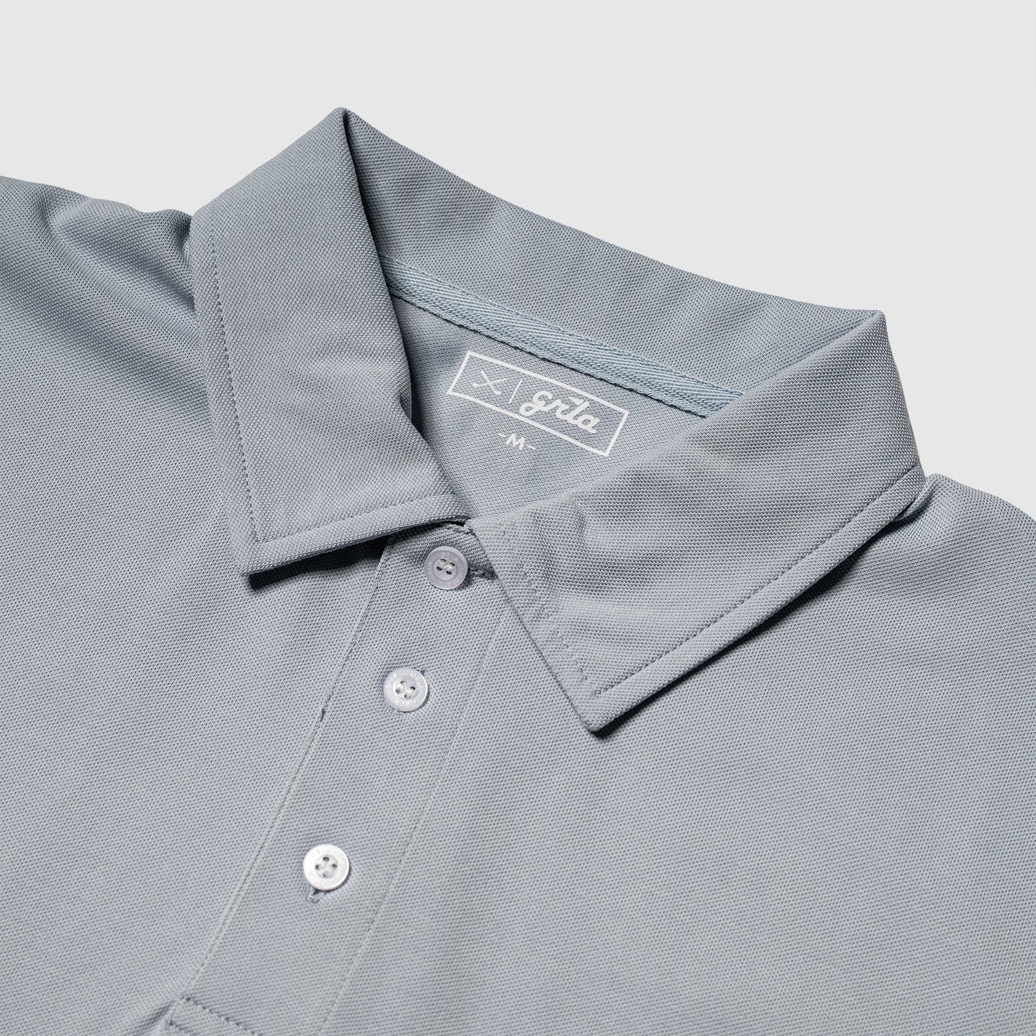 Players Knit Polo - Slate