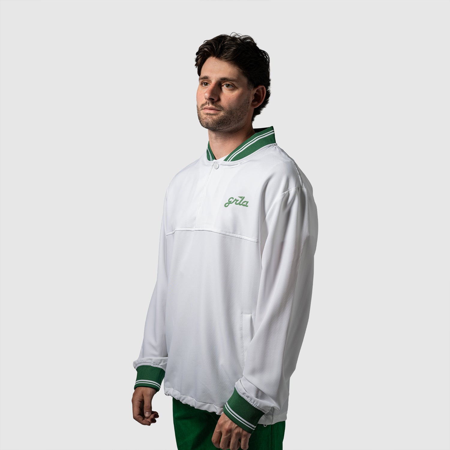 Varsity Button Up
