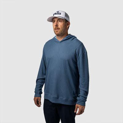 Signature Waffle Hoodie - Ocean