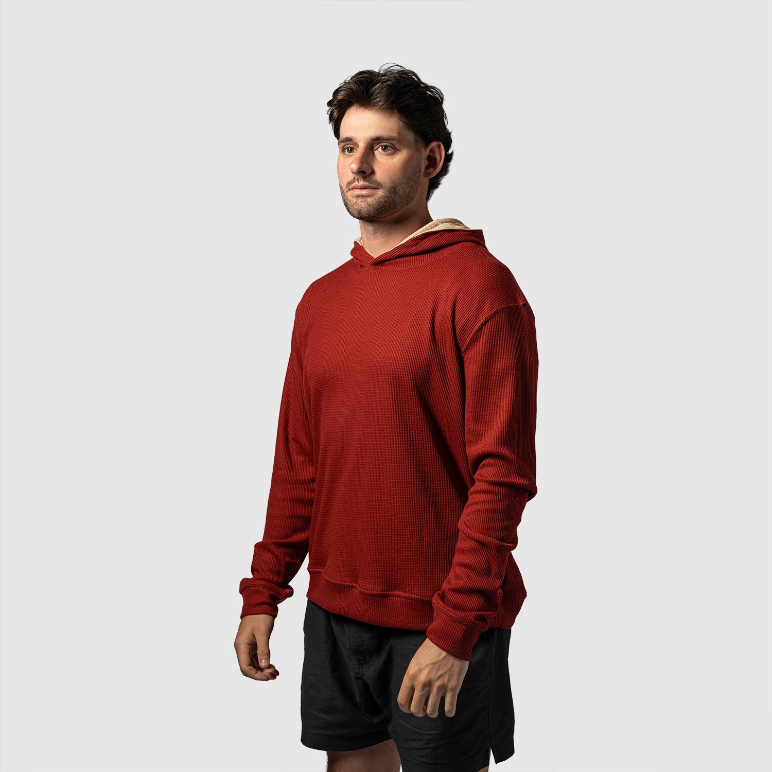 Signature Waffle Hoodie - Ember