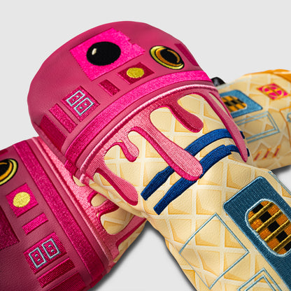 R2Drip2 Pink Waffle 3 Wood Cover