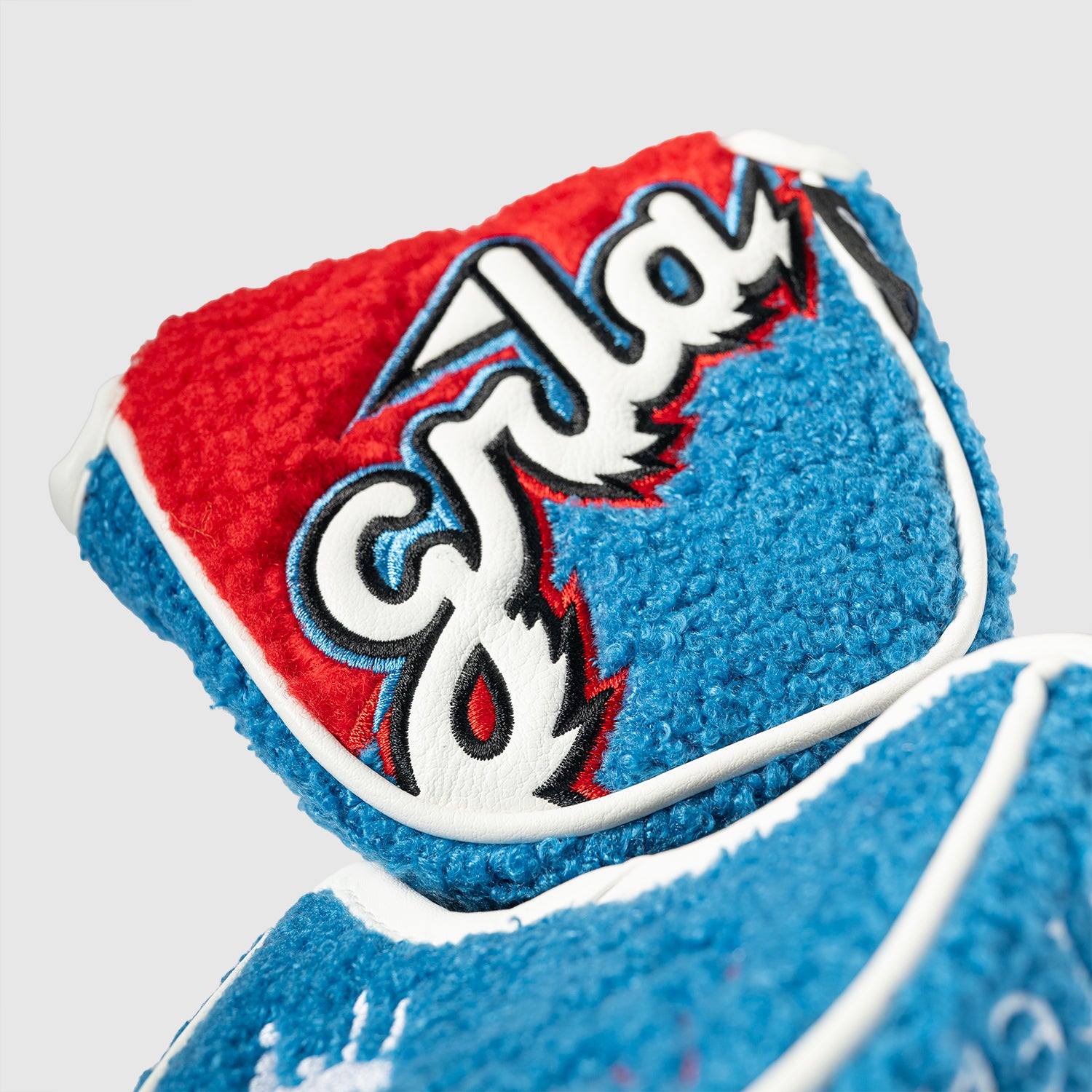 Red, White & Bolt Mid Mallet Putter Cover