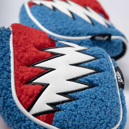 Red White & Bolt Center Shaft Cover