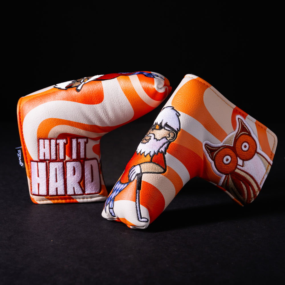 "Hit It Hard" Blade Putter Cover