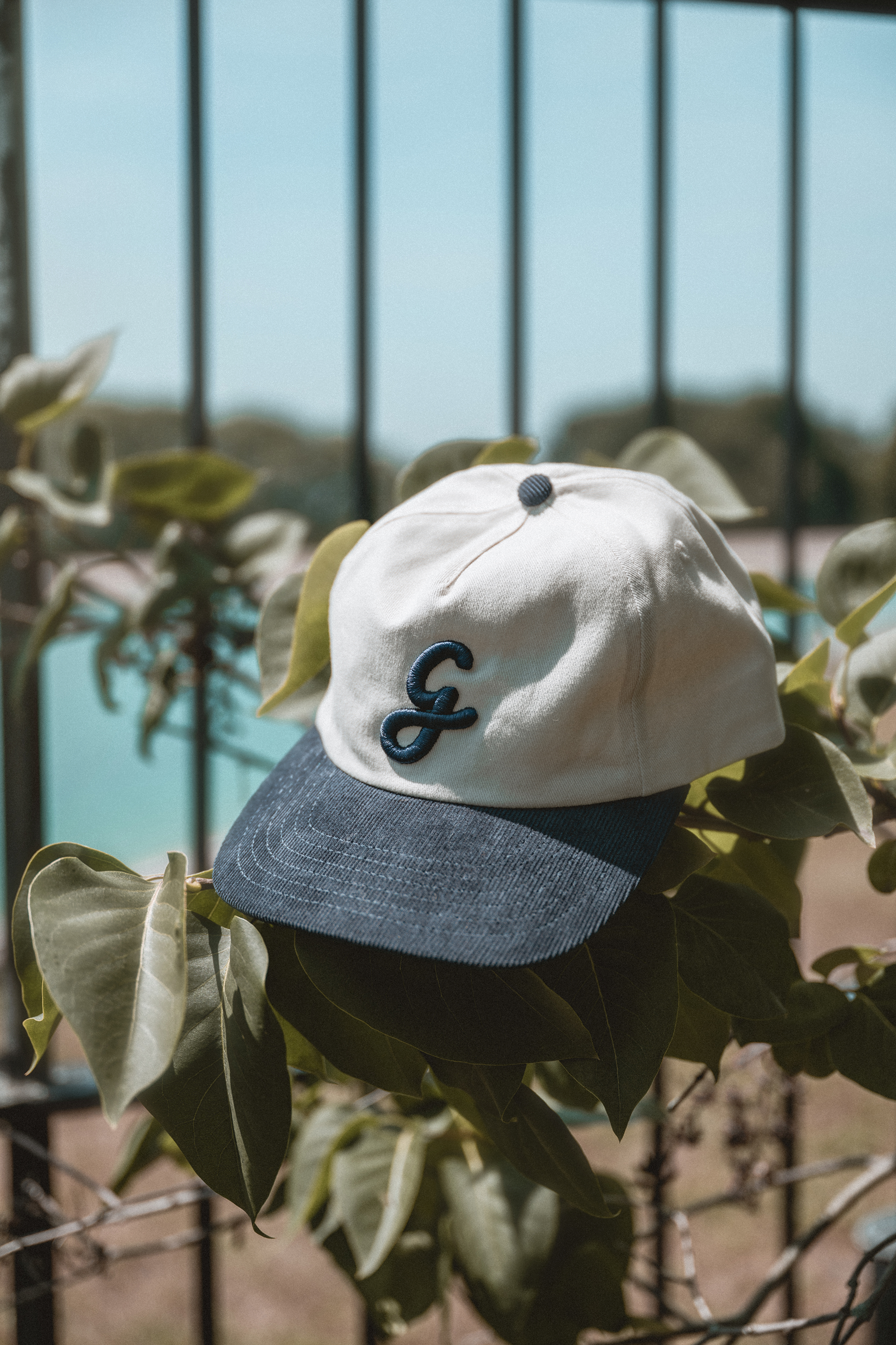Ruth Cord Hat - Grey