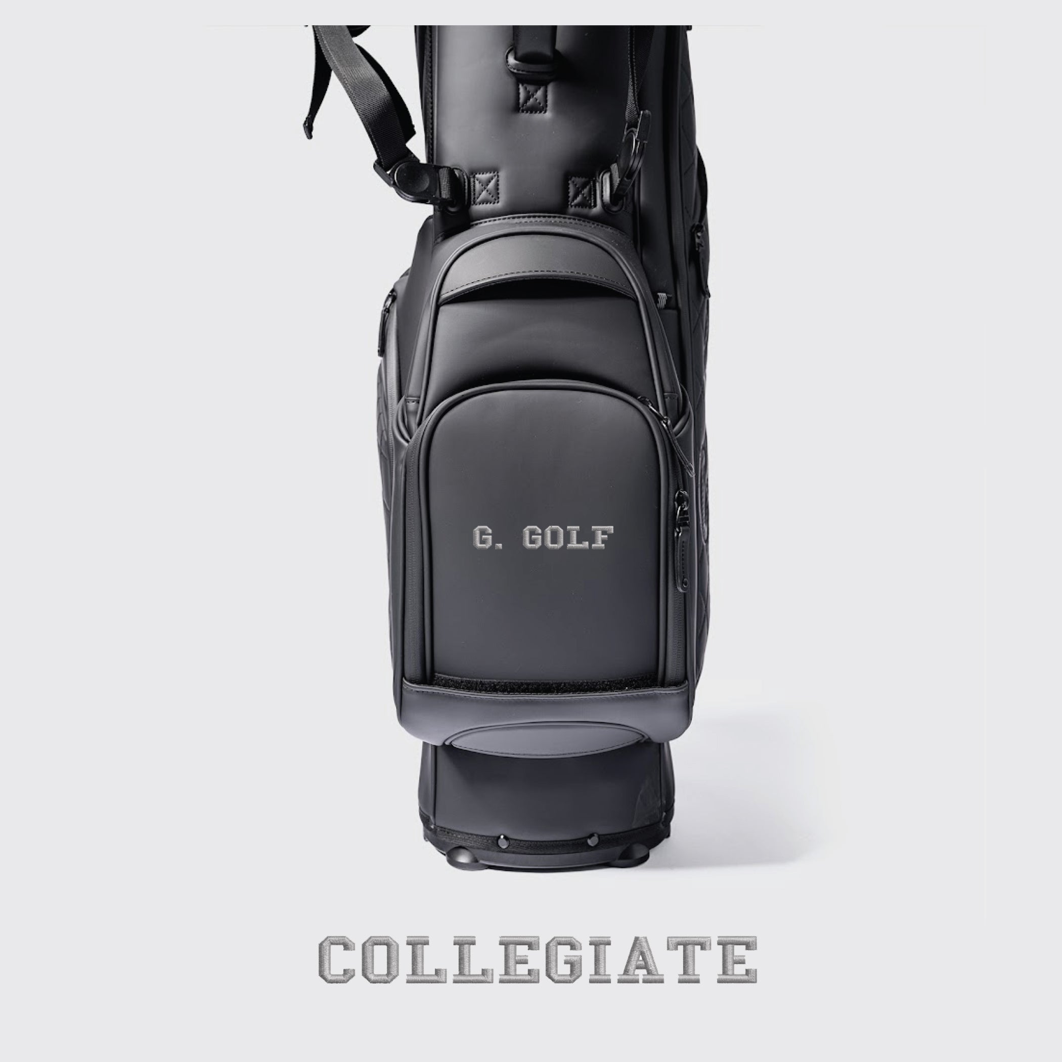 Carbon Stealth Golf Bag Custom Monogramming