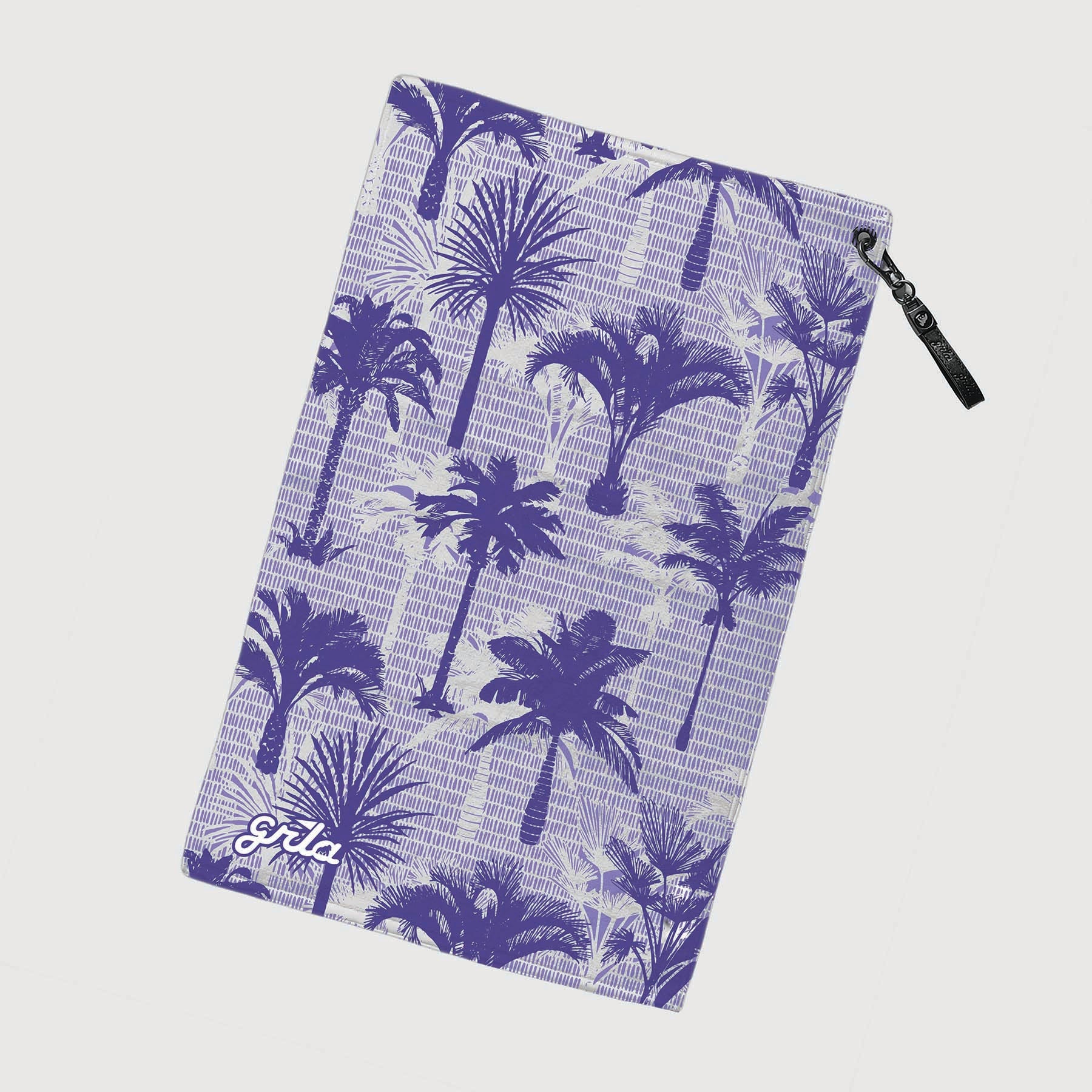 Purple Palms Towel