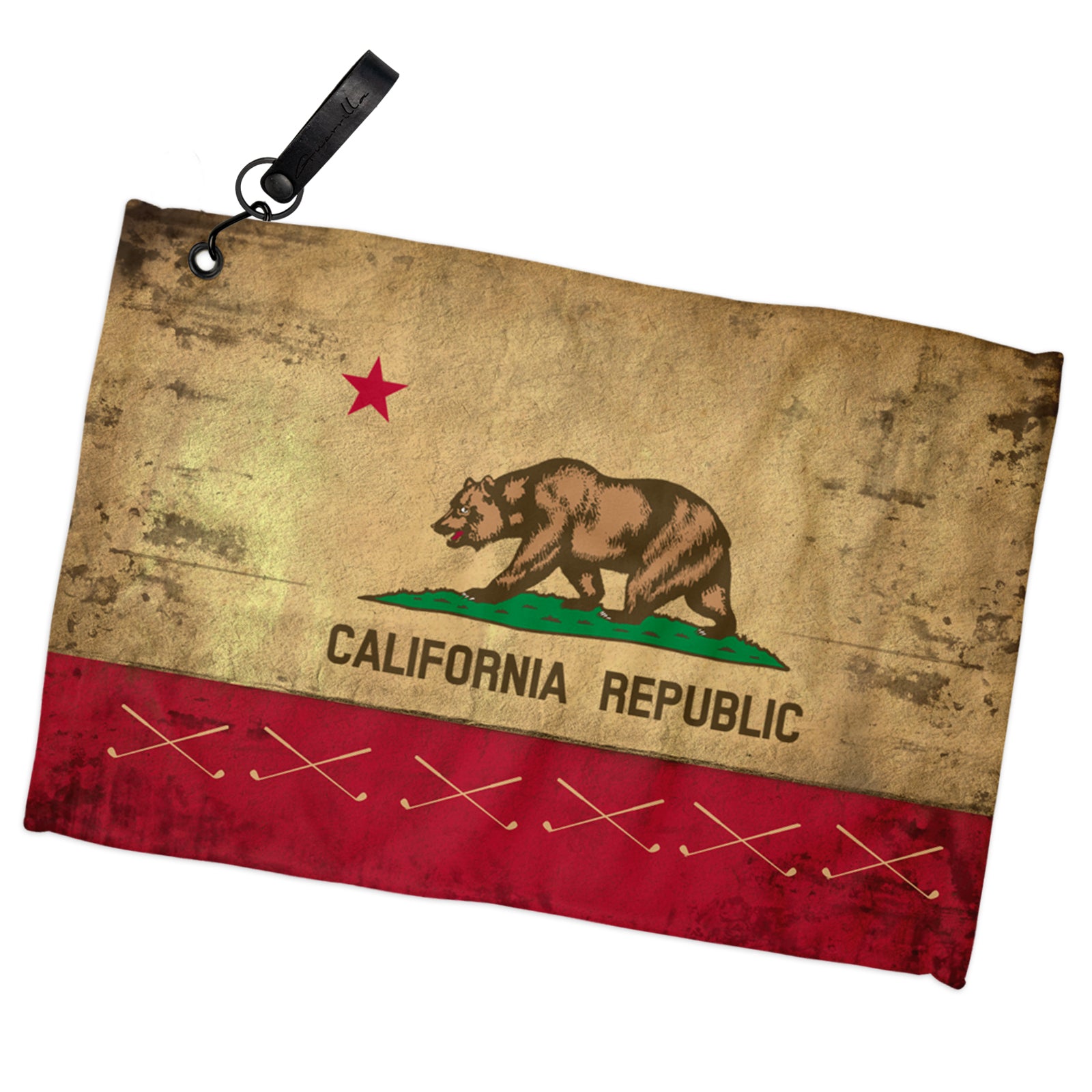 California Republic Golf Towel