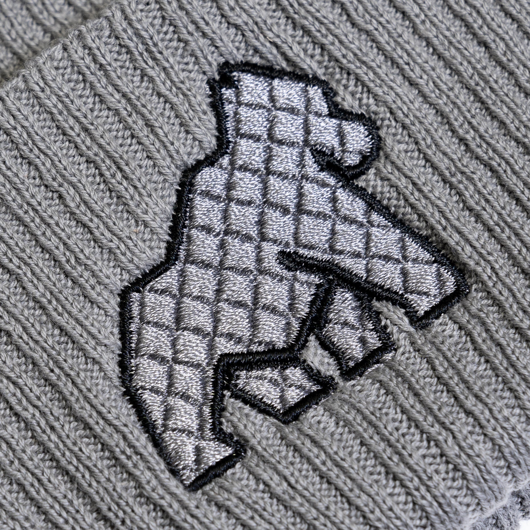 Cuffed Diamond Beanie