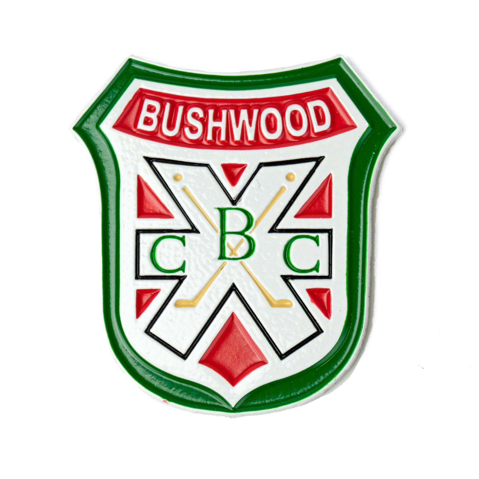 Bushwood Enamel Marker