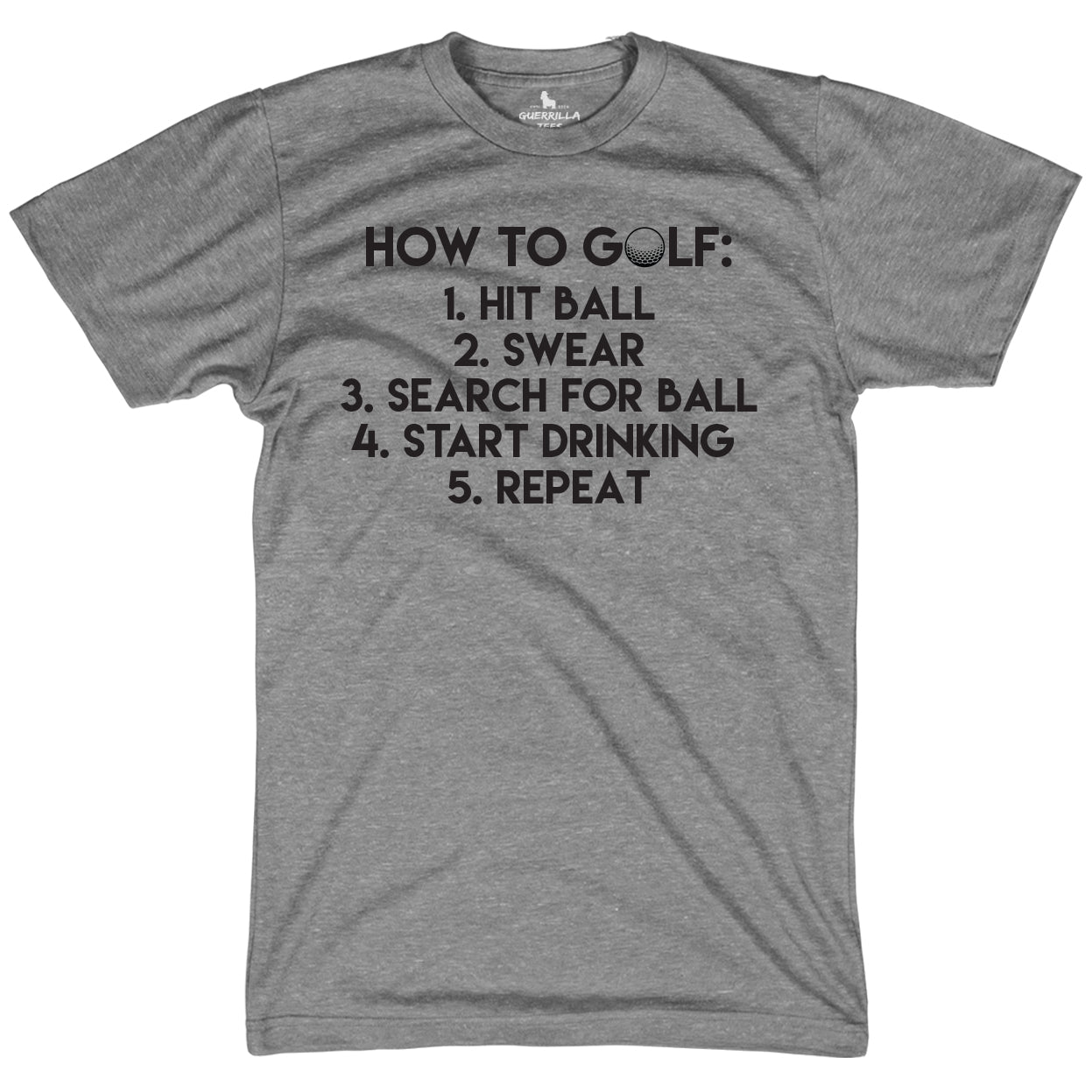 How To Golf T-Shirt